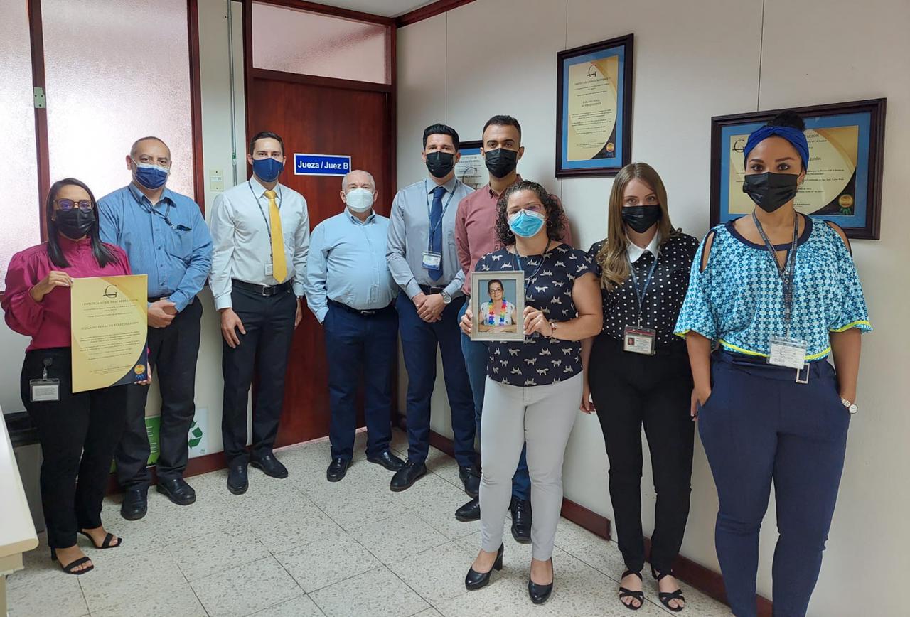 juzgado penal de prez zeledn - reacreditacin sello documental